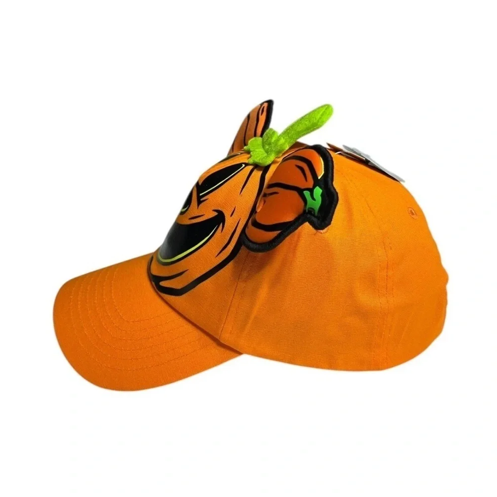 Adult Disney Mickey 2024 Pumpkin Glow-In-The-Dark Baseball Hat - NWT